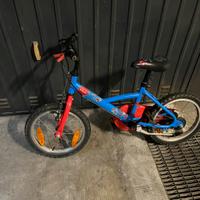 Bici 16 pollici per bambini da 4 a 6 anni