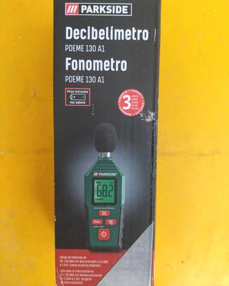 Fonometro Parkside nuovo Sigillato 