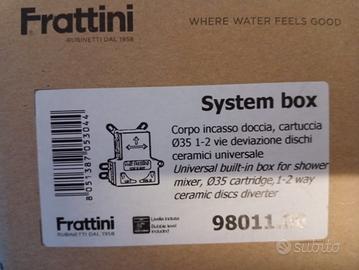 corpo incasso doccia Frattini