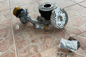 130 polini doppia con collettore e carburatore