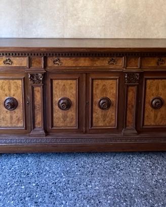 Credenza antica fine 800 Umbert/ Neorinascimentale
