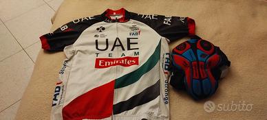 Completo ciclismo tg M uae