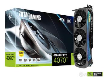 Zotac GeForce RTX 4070 Ti AMP AIRO NVIDIA 12 Go