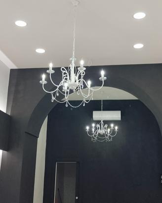 3 Lampadari compresi di lampadine classico moderno