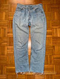Levi's 501 - Jeans Denim Donna - Blu - 28US/IT40
