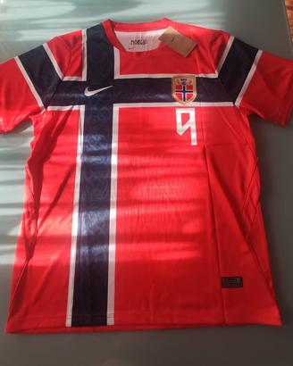 maglia calcio Mondiali 2026 Norvegia Haaland