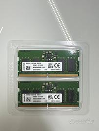 MEMORIA RAM KINGSTONE 16GB SODIMM 5600MHZ DDR5