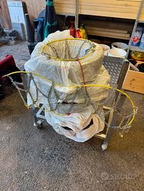 4 Gomme invernali 215/70R15c + catene