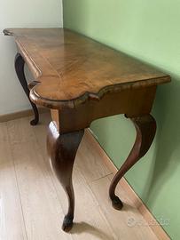 Antica consolle in noce