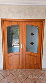 Porta scorrevole a due ante