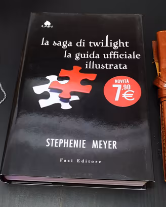 Lotto TWILIGHT Collana Anello Libro Portapenne