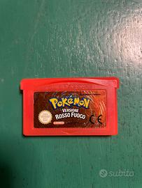 Gameboy advance Pokemon rosso fuoco