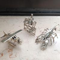 Miniature vintage in argento 800