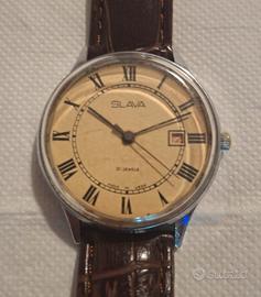 Orologio vintage Slava sovietico (Made in USSR)