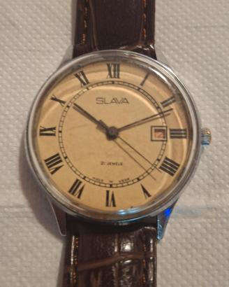 Orologio vintage Slava sovietico (Made in USSR)