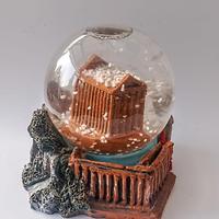 Palla di neve H cm 7