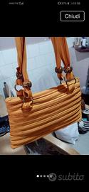 borsa vintage a cerniera 