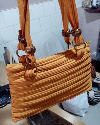 borsa vintage a cerniera 
