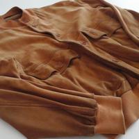 Giacca in pelle tg.50 colore cognac