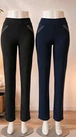 2 leggins donna 