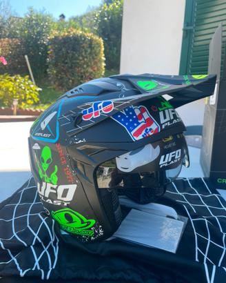 Casco UFO Sheratan Jet graphic serie limitata