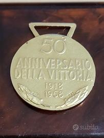 Medaglia ORO Anniversario della Vittoria 1918-1968