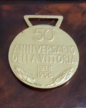 Medaglia ORO Anniversario della Vittoria 1918-1968