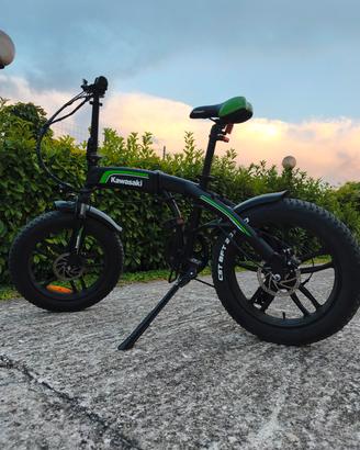 bici a pedalata assistita Kawasaki