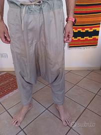 pantalone harem uomo di sartoria