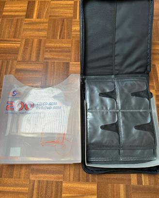 Valigetta porta CD/DVD 200 posti