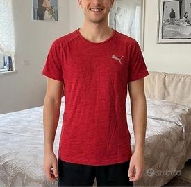 T-shirt Sportiva Puma Rossa Mélange