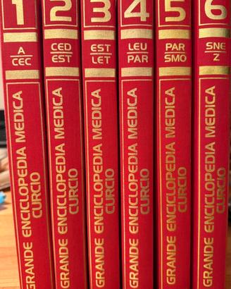 Encliclopedia Medica Curcio - 6 volumi completi