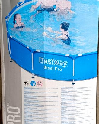 Piscina fuori terra tonda diametro 3,66mt