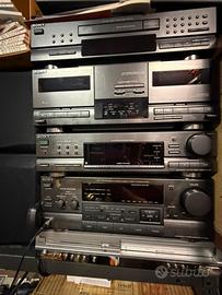 Impianto Stereo Hi-Fi Sony LBT-D509 vintage+casse