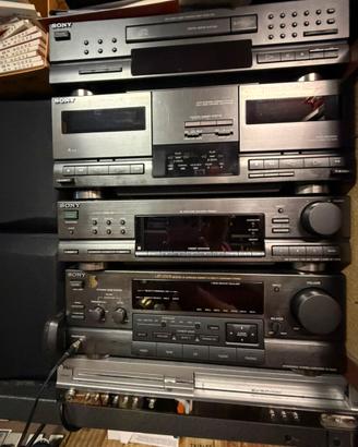 Impianto Stereo Hi-Fi Sony LBT-D509 vintage+casse