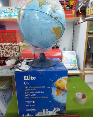 mappamondo luminoso