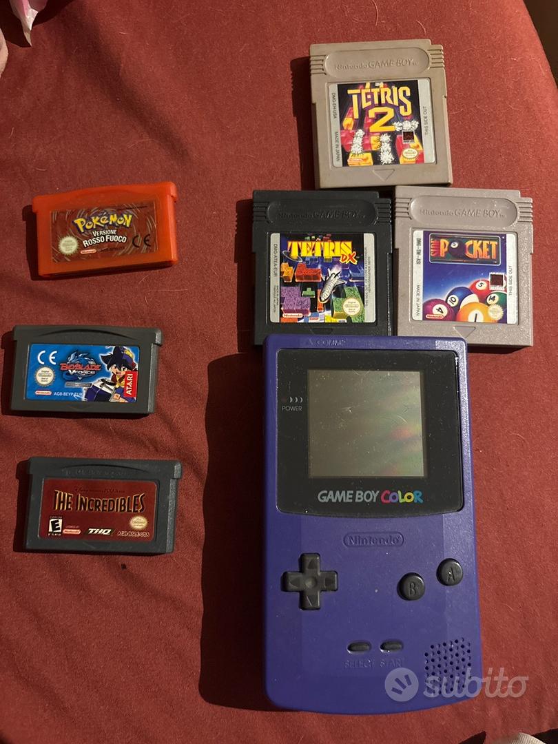 Game boy color viola + giochi pokemon e tetris - Console e Videogiochi ...