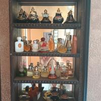 VETRINETTA IN LEGNO CON PROFUMI MIGNON