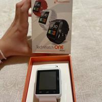 orologio tech watch one mini bianco