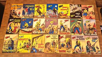 Lotto fumetti TEX –serie gigante originale (anni ’