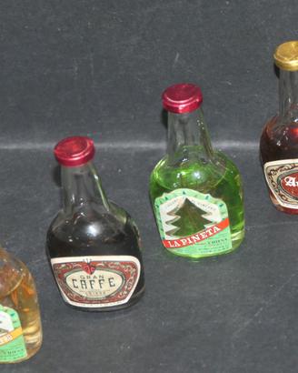 collezione vintage 4 Mignon liquore CHIESA