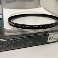 Filtro UV DINASUN 67mm Ultraslim multicoated Nuovo