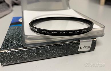 Filtro UV DINASUN 67mm Ultraslim multicoated Nuovo