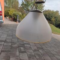 Lampadario a campana diametro 45 cm.