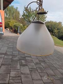 Lampadario a campana diametro 45 cm.