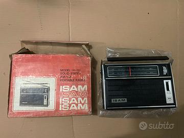 RADIO VINTAGE ISAM 10-151 CON SCATOLA