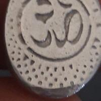 ciondolo in argento proveniente dal tibet