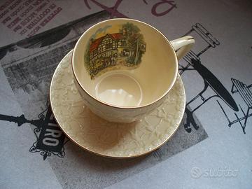 TAZZA COLAZIONE  CROWN  DEVON