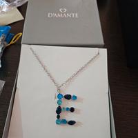 collana d amante lettera E