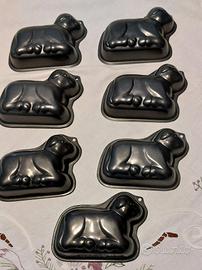 Set 7 Stampi Antiaderente 